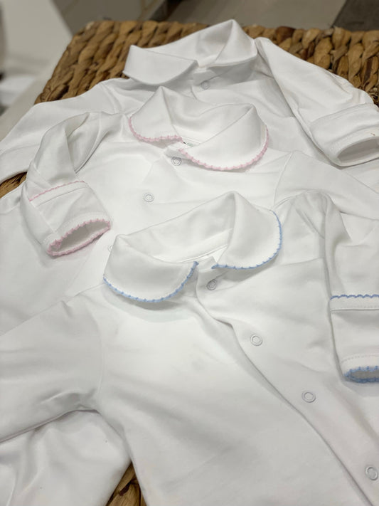 TS Peter Pan Collar Footie