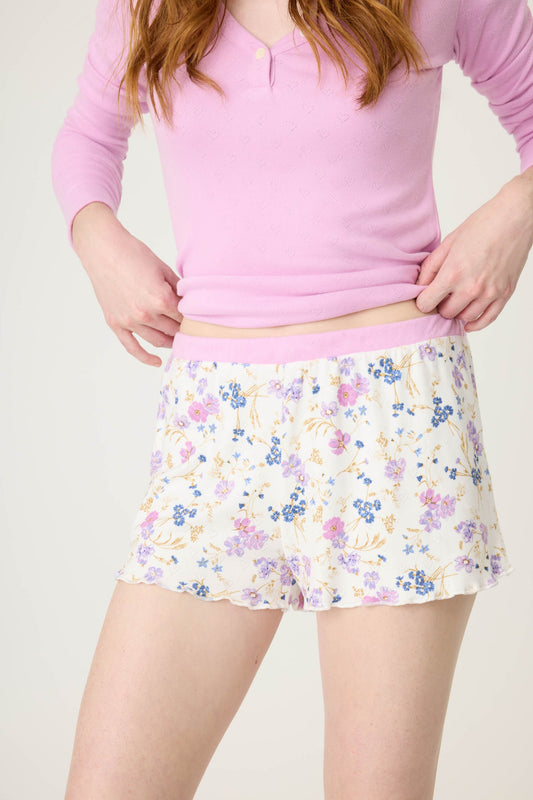 PJ Salvage More Amour Banded Shorts