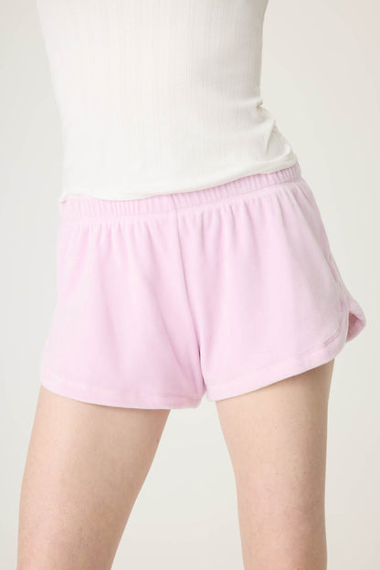 PJ Salvage Spread Love Velour Shorts