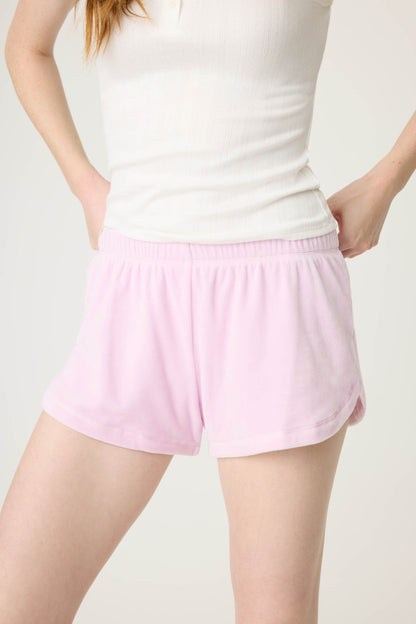 PJ Salvage Spread Love Velour Shorts