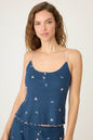 PJ Salvage English Rose Embroidered Cami Top