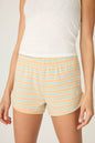 PJ Salvage Sunshine On My Mind Multi-Striped Sleep Shorts
