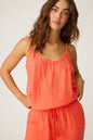 PJ Salvage Copacabana Gauze Cami Top