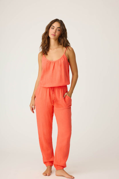 PJ Salvage Copacabana Gauze Cami Top