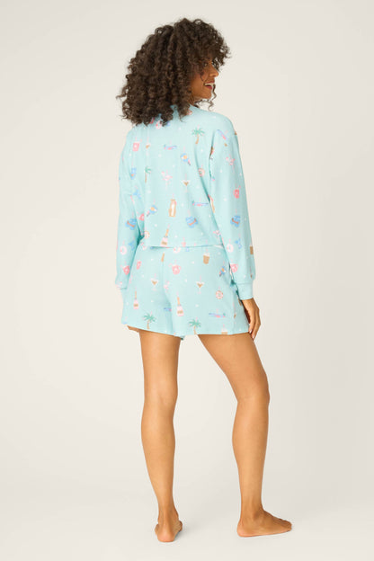 PJ Salvage Ornament Shorts Set