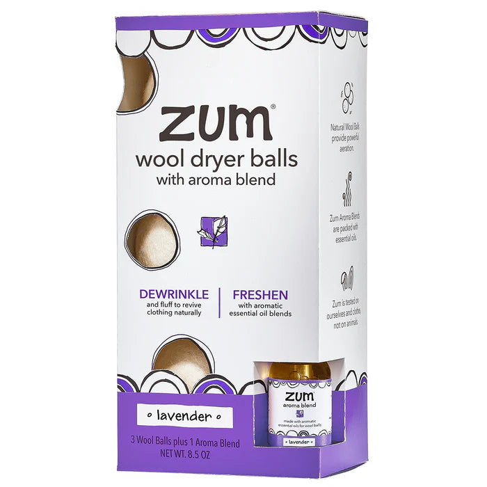 Zum Wool Dryer Balls Set