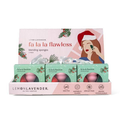Lemon Lavender Fa La La Flawless Makeup Blending Sponges