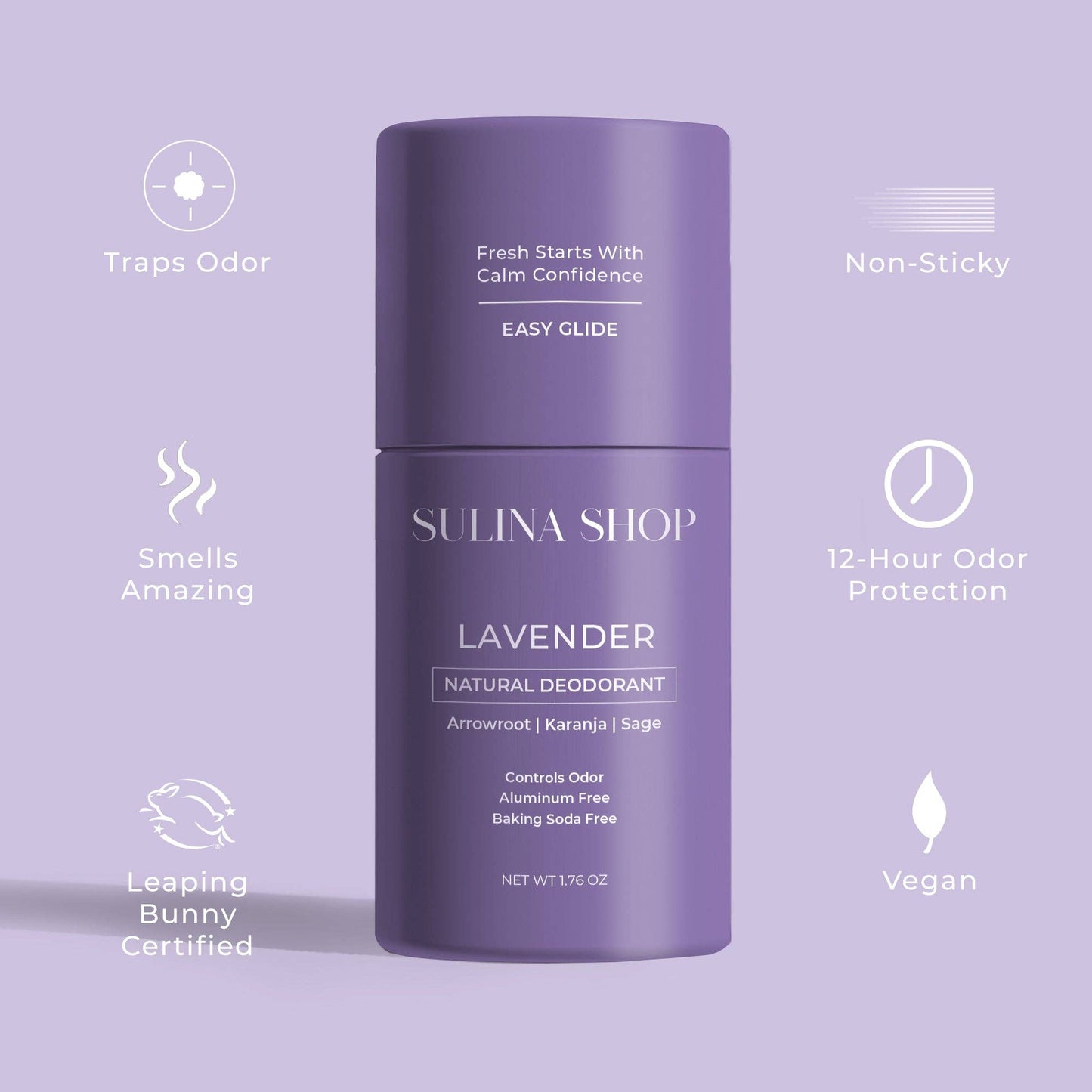 Lavender Natural Deodorant