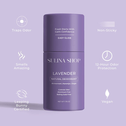 Lavender Natural Deodorant