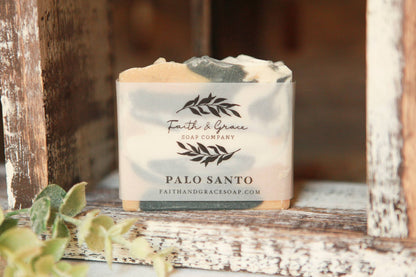 Palo Santo Cold Process Bar Soap, 4.5 oz.