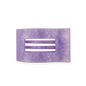 Flat Rectangle Hair Clip | Medium | Lavender Mist