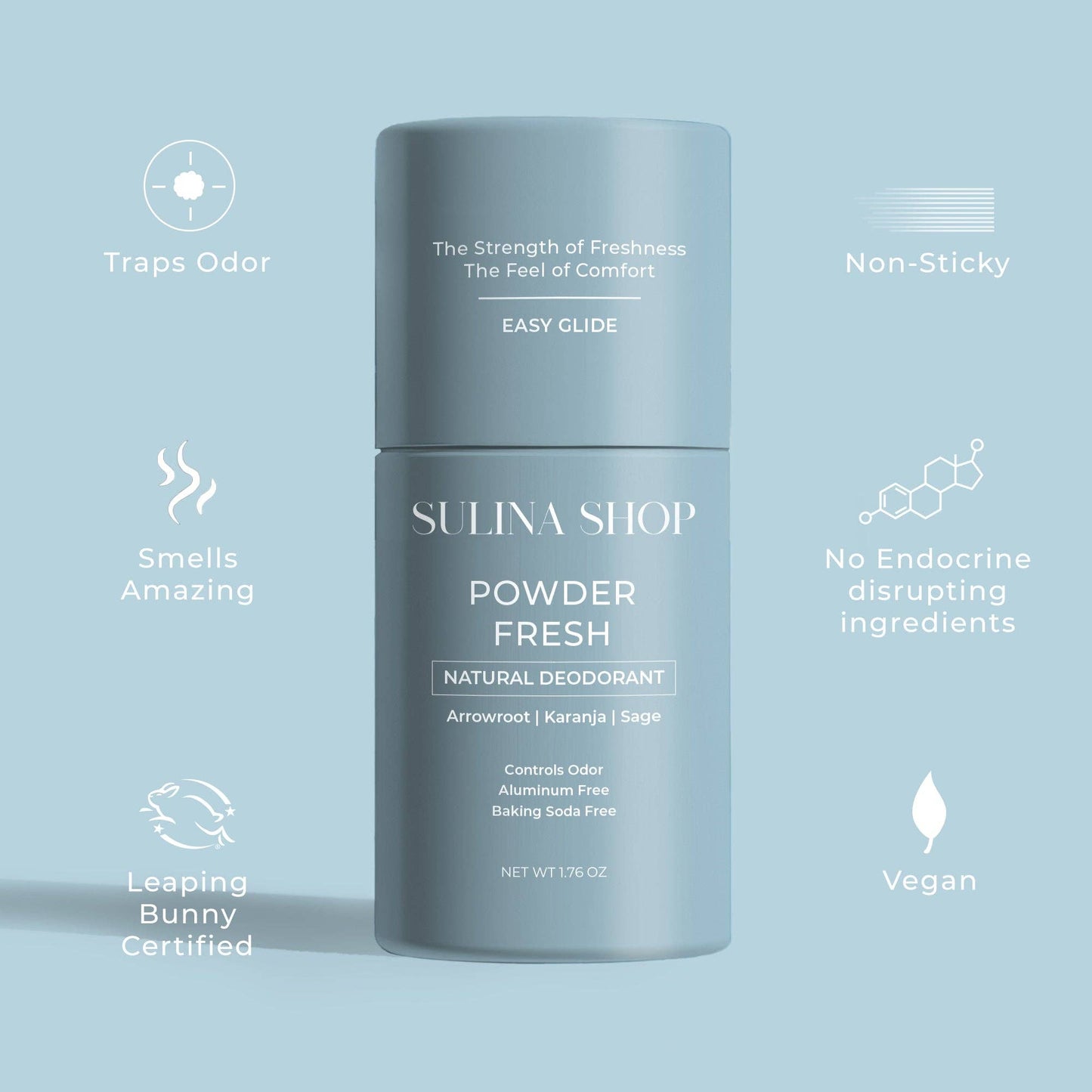 Powder Fresh Natural Deodorant