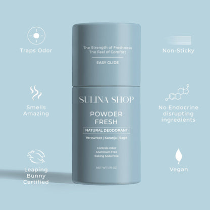 Powder Fresh Natural Deodorant