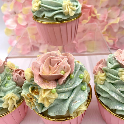 Rose Designer Cupcakes