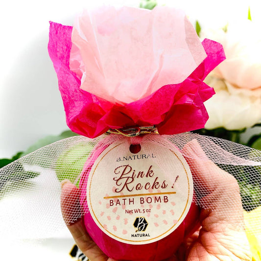 Bath Bomb| Pink Rocks
