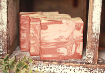 Mahogany Teakwood Goats Milk Bar Soap  - 4.5 oz.