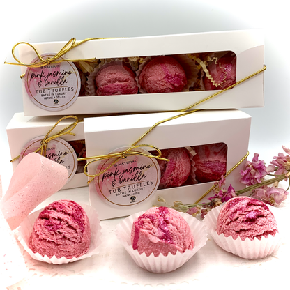 Pink Jasmine & Vanilla| Tub Truffles -3CT Gift Box