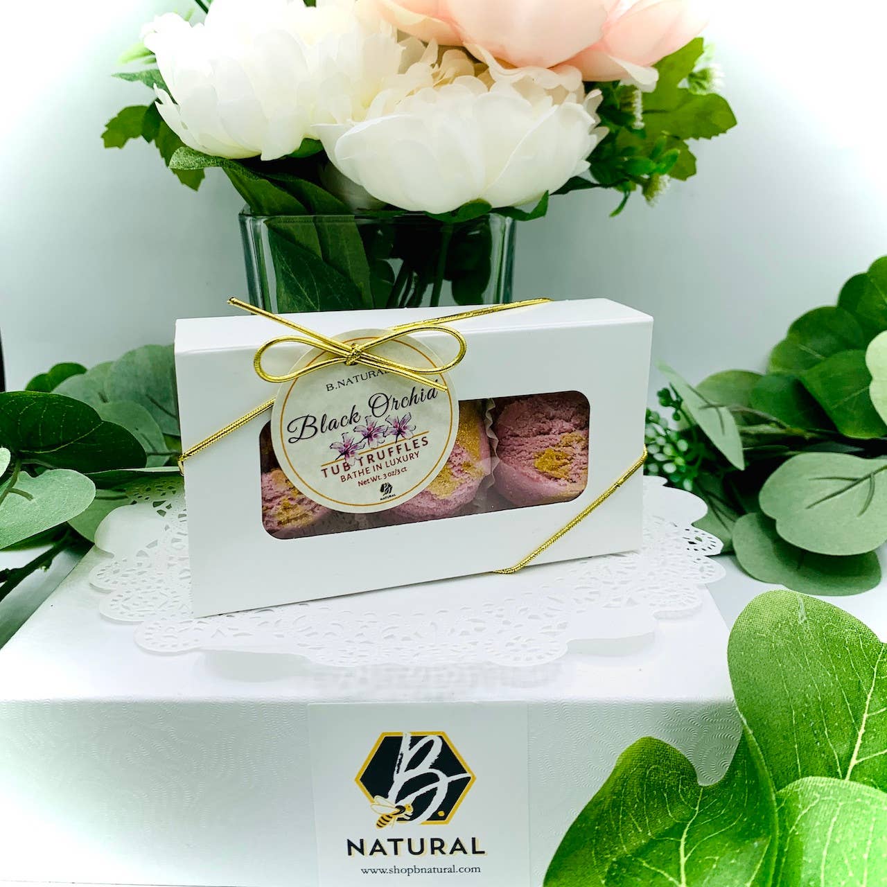 Black Orchid | Tub Truffles | 3 Ct Gift Boxed