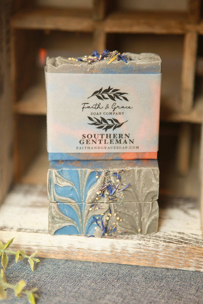 Southern Gentleman Cold Process Bar Soap, 4.5 oz.