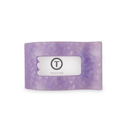 Flat Rectangle Hair Clip | Medium | Lavender Mist