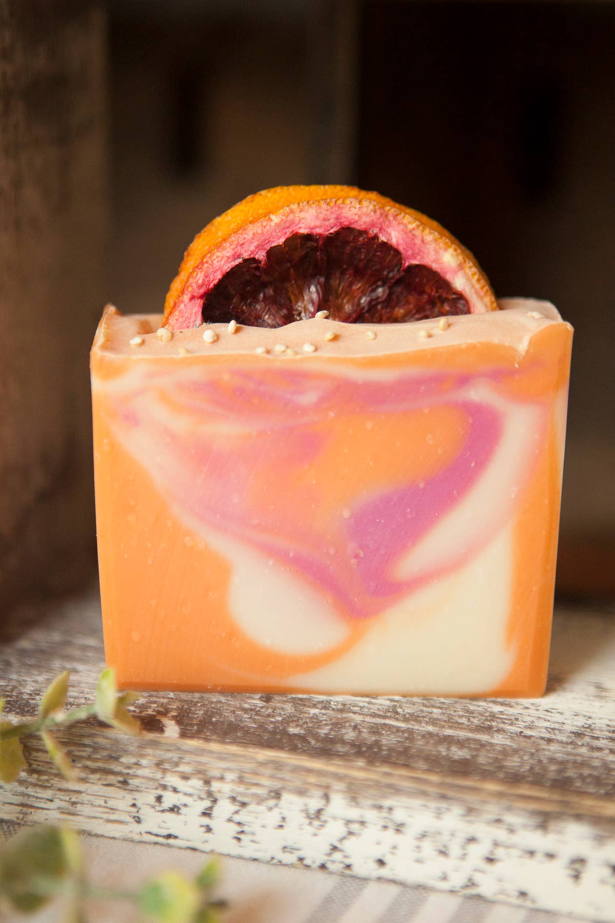 Blood Orange & Goji Berry Cold Process Bar Soap, 4.5 oz.