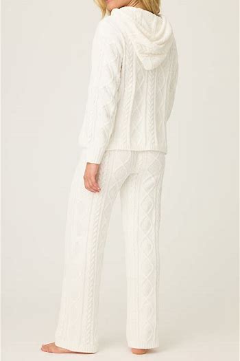 PJ Salvage Chenille Cable Pants